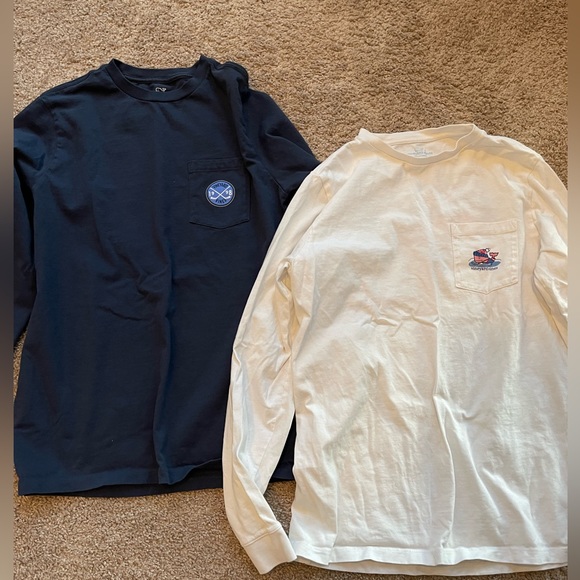 Vineyard Vines Other - Bundle of 2 Boys Large Long Sleeve Hockey Vineyard Vines